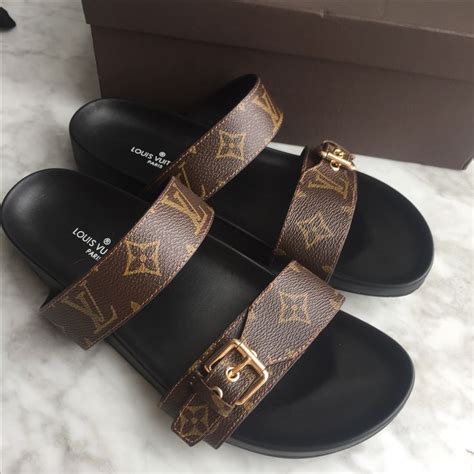 louis vuitton shoes women's slides